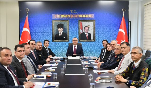 Tekirdağ’da Bağımlılıkla Mücadele Toplantısı Gerçekleştirildi