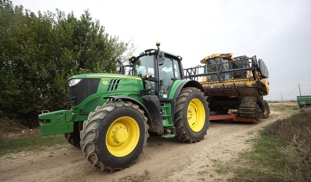 'Türkiye'nin çeltik ambarı' olarak nitelenen Trakya'da hasat tamamlandı