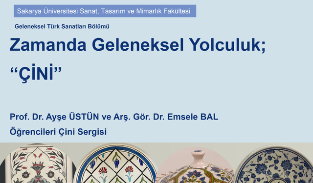 Çini Sergisi Sanatseverlerle Buluşuyor