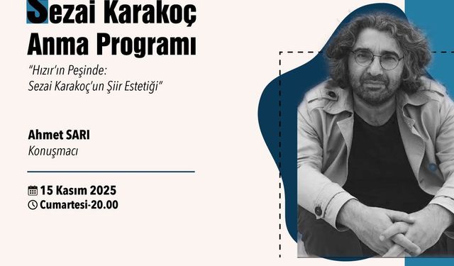 Sezai Karakoç Vefatının 4. Yılında Serdivan’da Anılacak