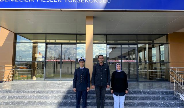 Anne-Oğul Aynı Anda Denizcilik Eğitimi Alıyor