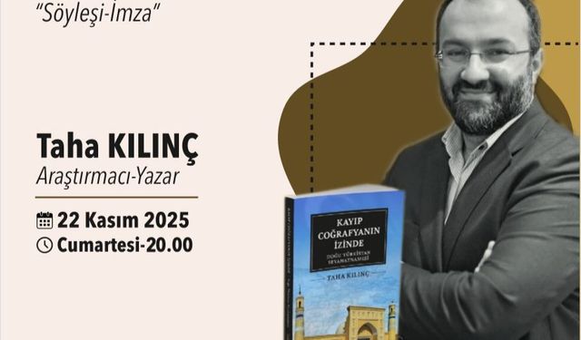 Serdivan’da Kültür Sanat Buluşması: Taha Kılınç Doğu Türkistan İzlenimlerini Anlatacak