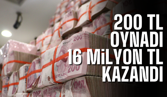 200 TL’lik Kupon 16 Milyon TL Kazandırdı