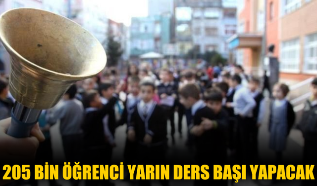 205 Bin Öğrenci Yarın Ders Başı Yapacak