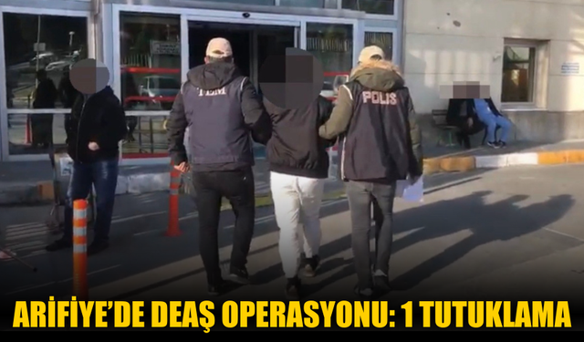 Sakarya’da DEAŞ operasyonu: 1 şüpheli tutuklandı