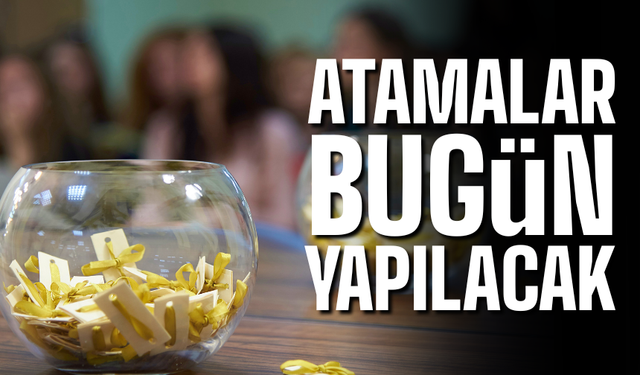 MEB’den 15 bin sözleşmeli öğretmen ataması bugün yapılacak