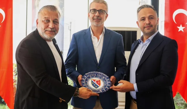 Boşnak iş insanları Bornova'da buluştu