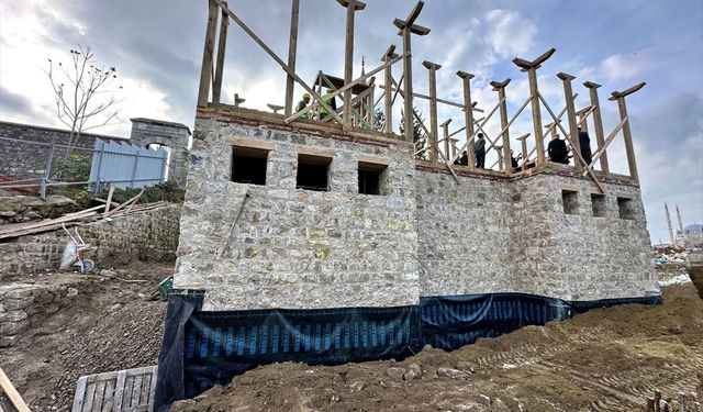 Edirne'deki Muradiye Mevlevihanesi'nin ihyasına yönelik çalışmalar sürüyor