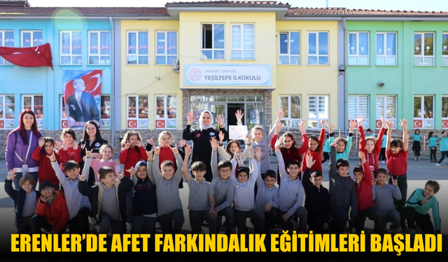 Erenler’de 12 Okulu Kapsayan Afet Farkındalık Eğitimleri Başladı