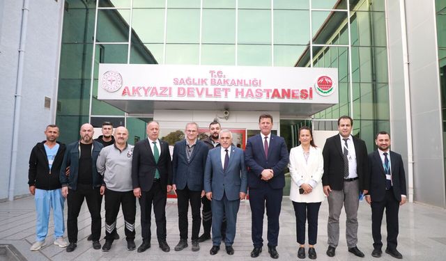 Akyazı Belediye Başkanı Soykan’dan Hastalara Geçmiş Olsun Ziyareti