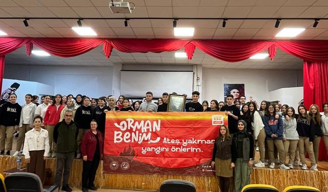 Gölcük’te 100 Öğrenciye Orman Yangını Farkındalık Eğitimi