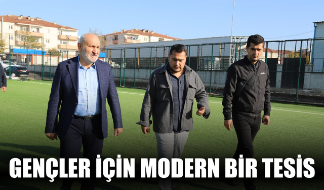 Başkan Püsküllü, Hendek Gençlik Merkezi Projesinde Çalışmaları İnceledi