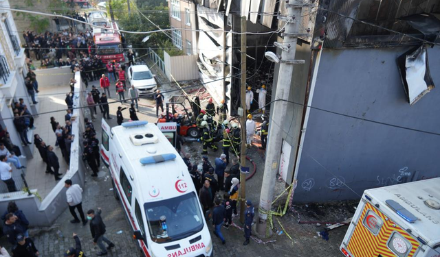 Parfüm dolum tesisindeki yangında ölü sayısı 7’ye yükseldi