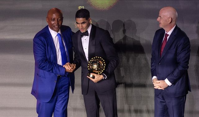 Achraf Hakimi, “Afrika’da Yılın Futbolcusu” Ödülünü Kazandı