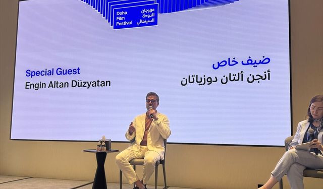 Oyuncu Engin Altan Düzyatan Doha Film Festivali'ne konuk oldu
