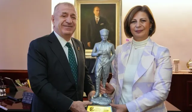 Ümit Özdağ'dan CHP'li başkana ziyaret!