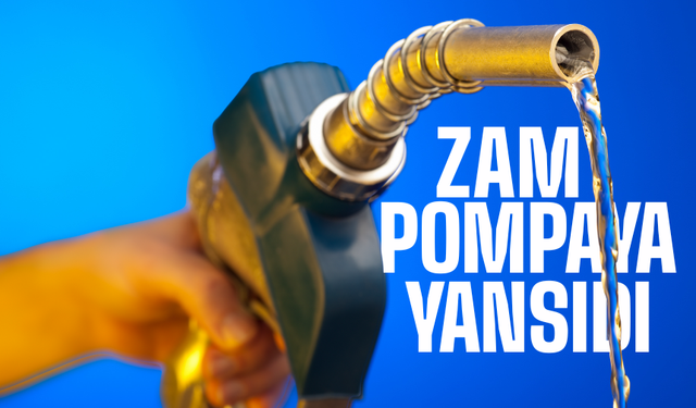 Benzine 1 lira 55 kuruş zam geldi! Akaryakıt tabelaları güncellendi