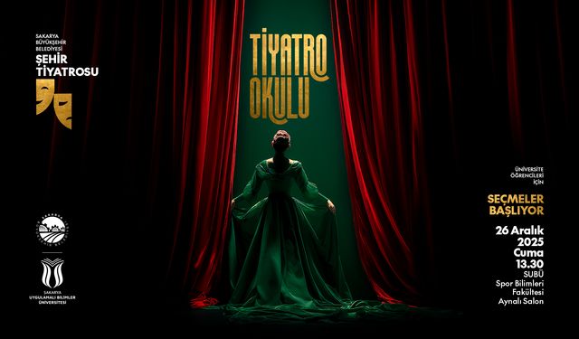 Sakarya’da Genç Sahne Tiyatro Okulu Seçmeleri Başlıyor