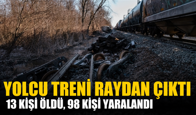 Meksika’da Yolcu Treni Raydan Çıktı: 13 Ölü, 98 Yaralı