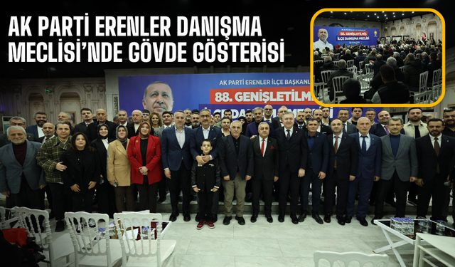 AK Parti Erenler Danışma Meclisi’nde Gövde Gösterisi