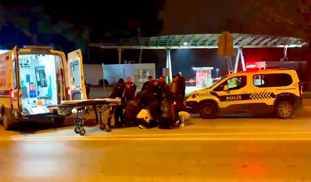Bursa'da otomobilin çarptığı yaya ağır yaralandı