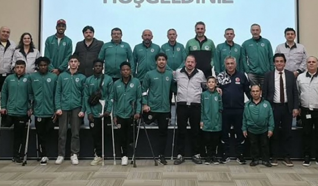 Sakarya Ampute’den Maç Öncesi Moral Ziyaretleri