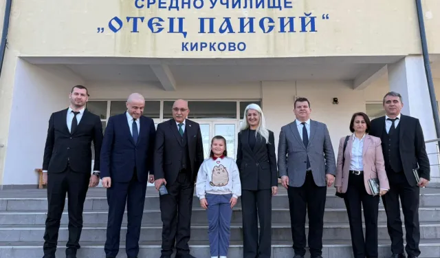 Kardeş Okul Projesi Kapsamında Bulgaristan’ın Kirkovo İlçesine Anlamlı Ziyaret