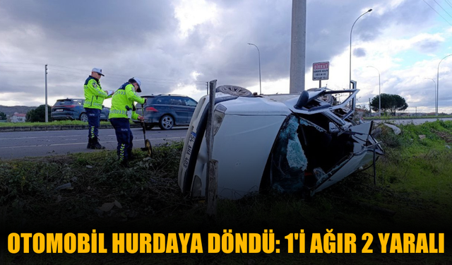 Karasu’da Cip ile Otomobil Çarpıştı: 1’i Ağır 2 Yaralı