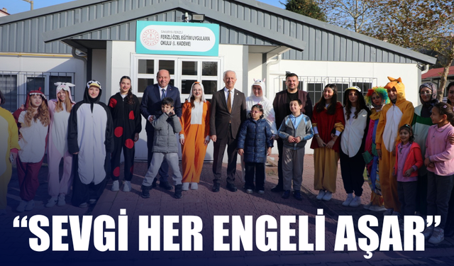 “Sevgi Her Engeli Aşar”
