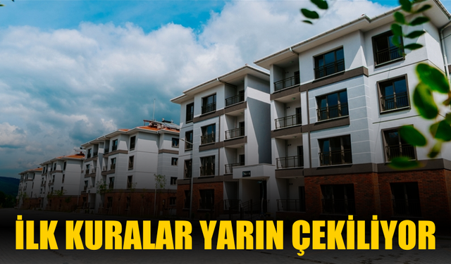 Yüzyılın Konut Projesi’nde İlk Kura Heyecanı Başlıyor