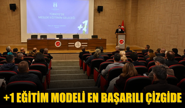 +1 Eğitim Modeli en başarılı sistemlerle aynı çizgide