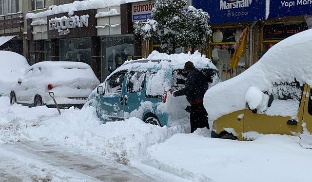 Kar kürekleri 'yok' sattı