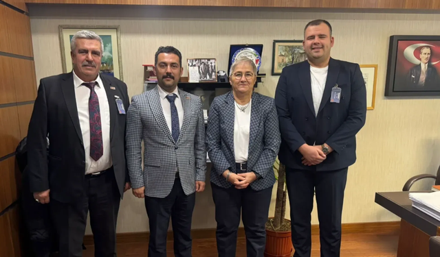 Vekil Taşkent'e TBMM'de dernek ziyareti