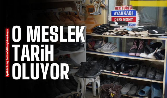 Ayakkabı Ustalığı Yok Olma Tehlikesiyle Karşı Karşıya