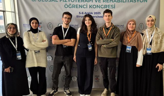 SUBÜ öğrencileri ulusal fizyoterapi kongresine katıldı!