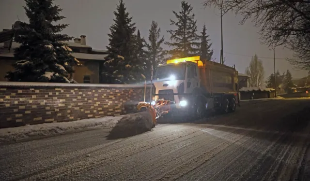 Talas Belediyesi Kışa Hazır: Karla Mücadelede Anlık Takip, Anında Müdahale
