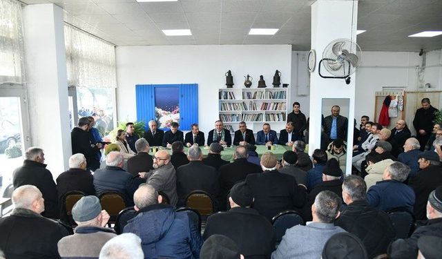 Tekirdağ Valisi Soytürk muhtarlar ve vatandaşlarla buluştu