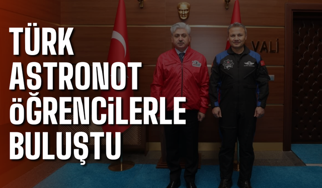 İlk Türk Astronot Alper Gezeravcı Sakarya’da Öğrencilerle Buluştu