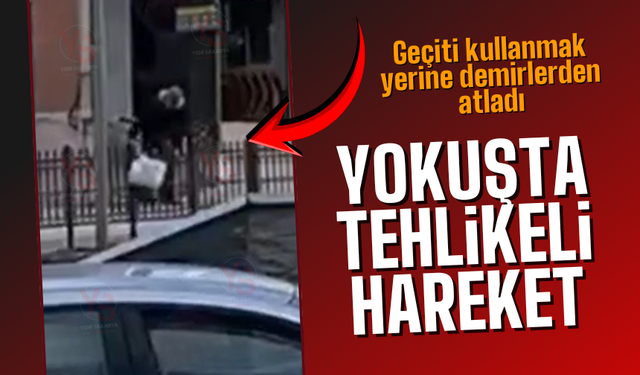 TEK Yokuşu’nda Tehlikeli Anlar