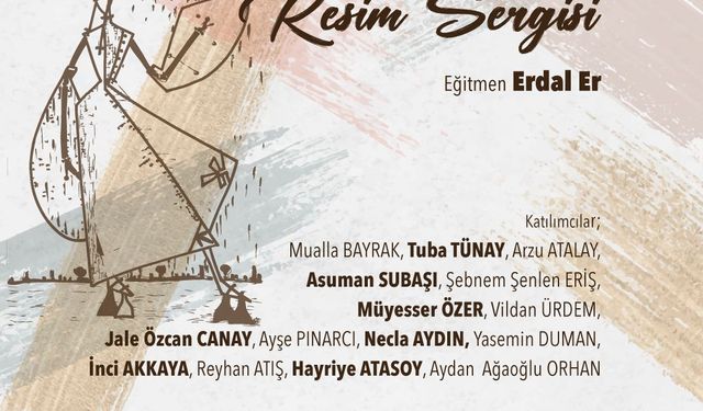 Sakarya Kafkas Kültür Derneği Sanat Atölyesi’nden Resim Sergisi