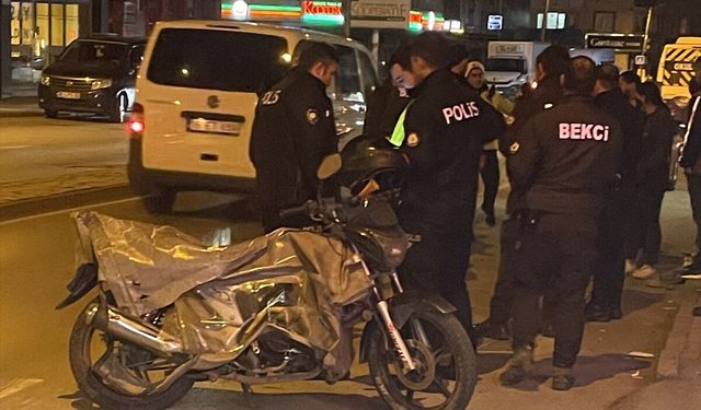 Bursa Yıldırım’da Motosiklet Kazası