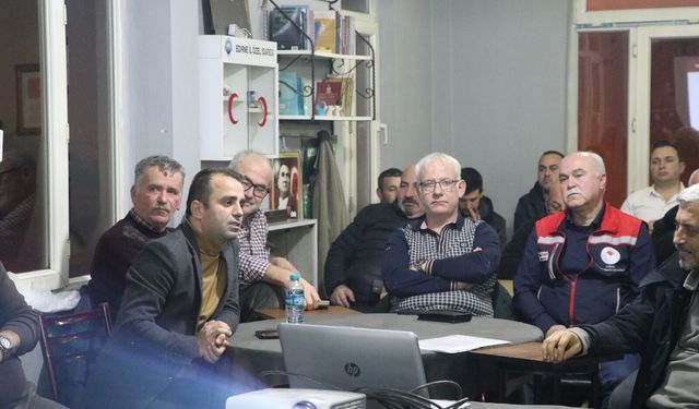 Edirne Tarım ve Orman Müdürü Köse üreticilerle buluşmayı sürdürüyor
