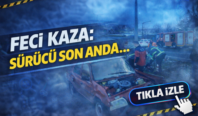 Minibüsle Otomobil Çarpıştı: 1 Yaralı