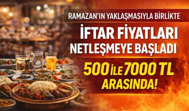 Ramazan Öncesi İftar Fiyatları Belli Olmaya Başladı