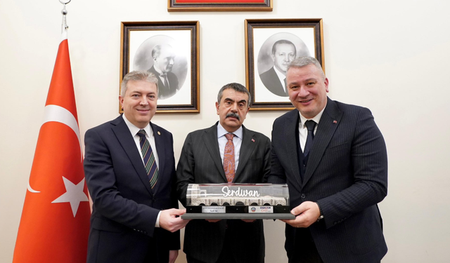 Kocacık ve Çelik’ten Bakan Tekin’e TBMM’de Ziyaret