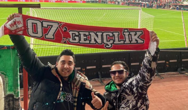 Tribünden düşerek hayatını kaybeden Kaçmaz'a son görev