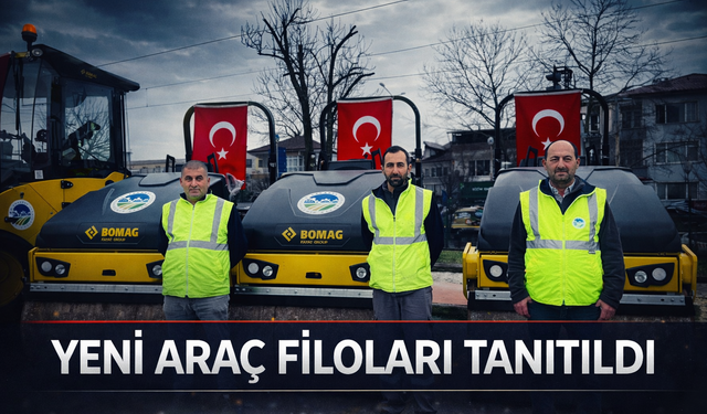 Sakarya Büyükşehir Belediyesi Yeni Araç Filosunu Tanıttı