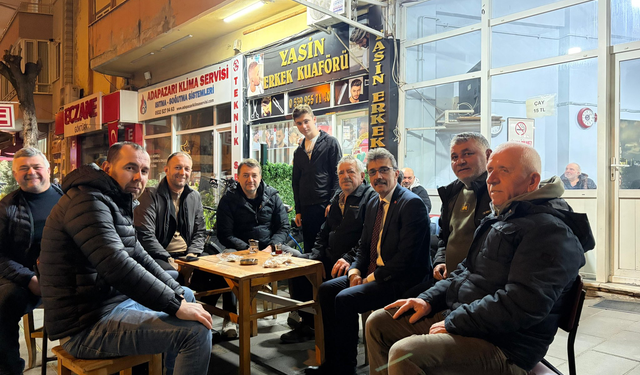 Hacıoğlu Mahallesi’nde Vatandaşlarla Buluştu