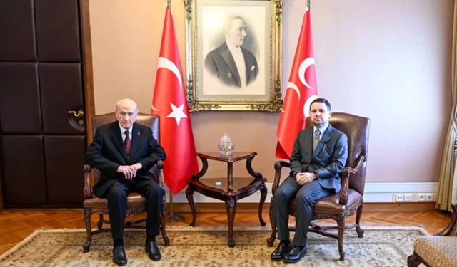 Devlet Bahçeli’ye Akın Gürlek’ten Ziyaret