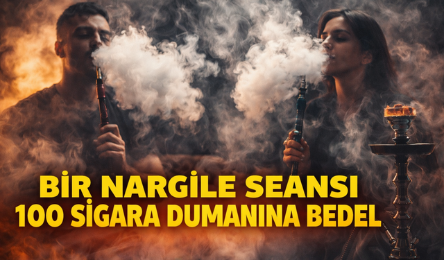 Bir Nargile Seansı 100 Sigara Dumanına Bedel